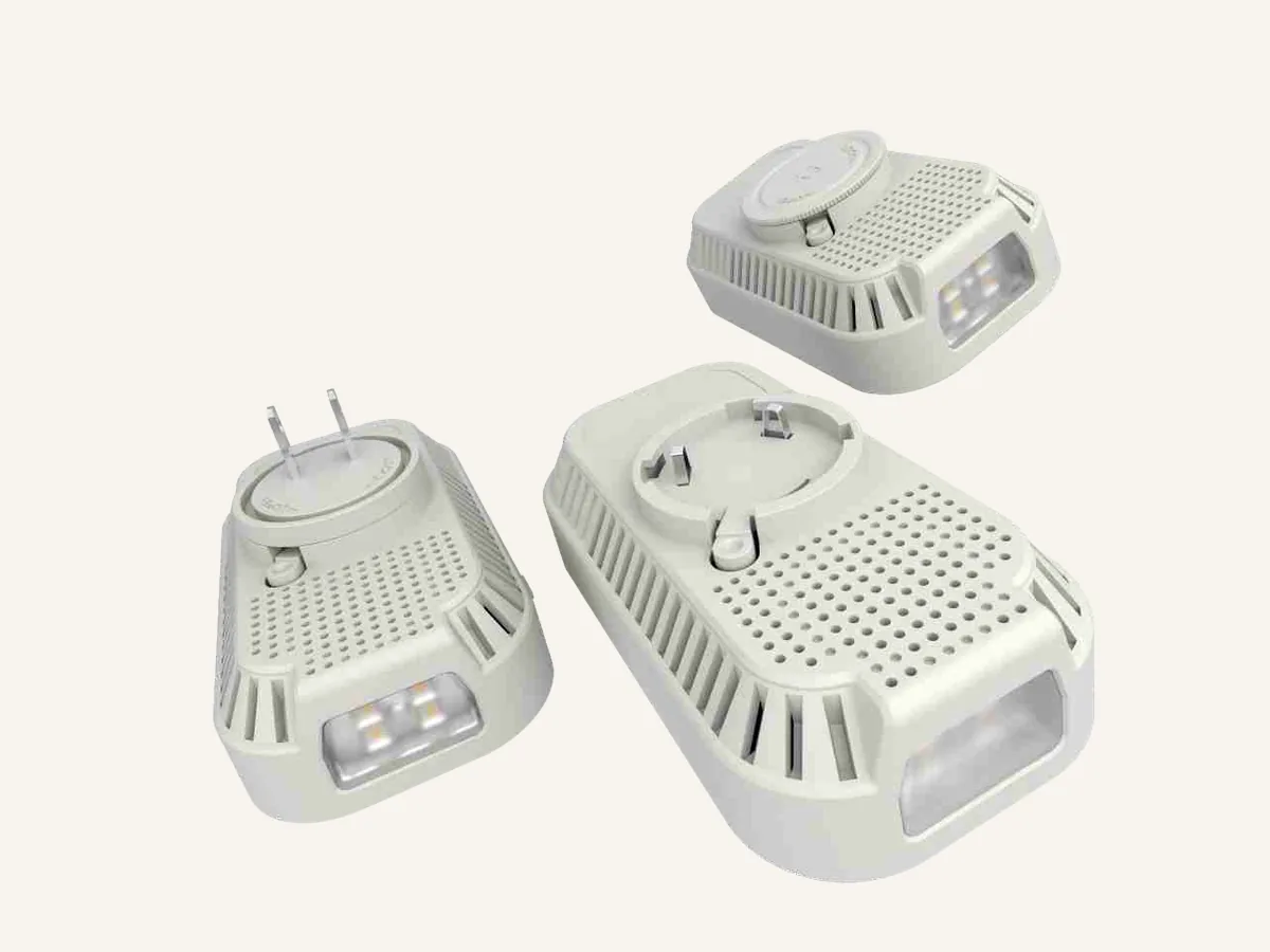 SB-9620 plug-in and rechargeable gas and CO detector 1 / 6