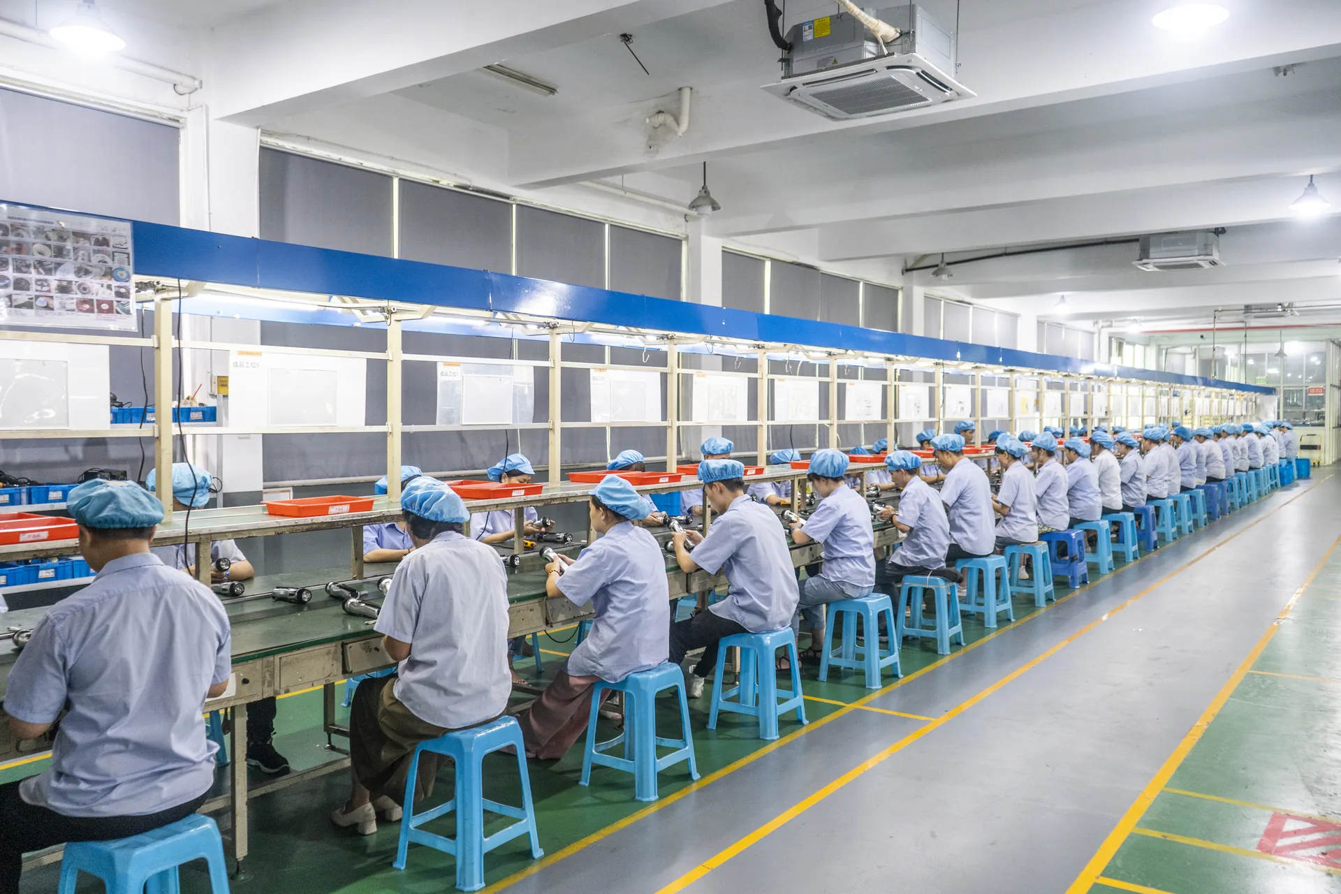 Finished goods and quality inspection at the SORBO factory