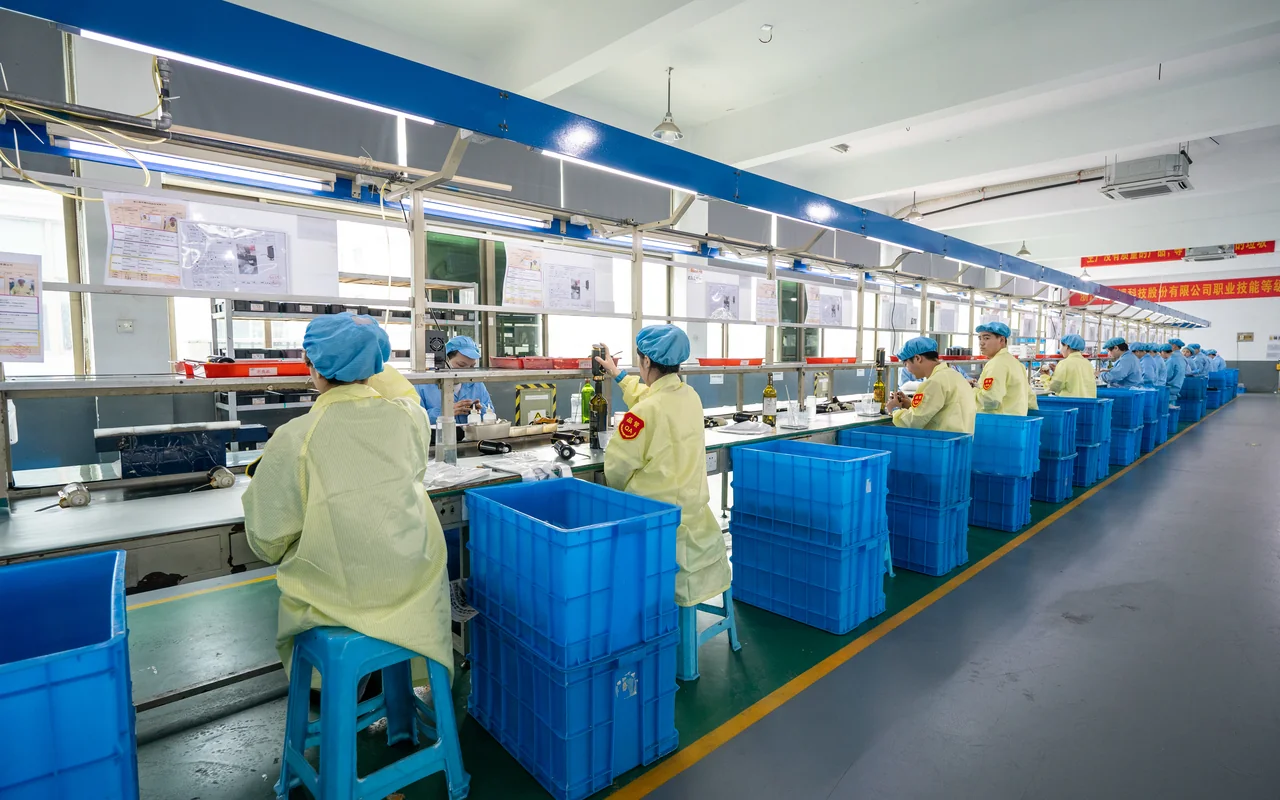 Product packaging line at the SORBO factory