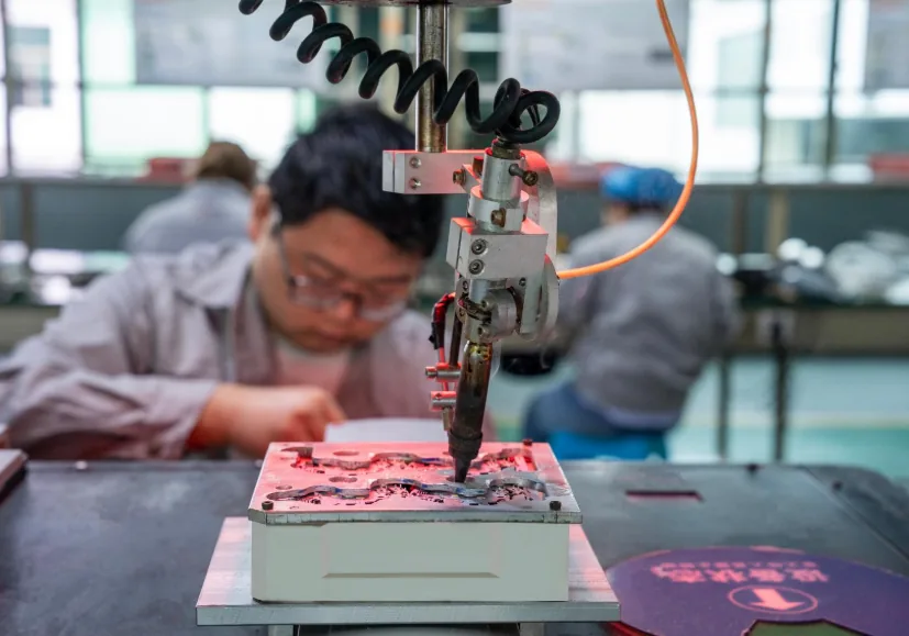 Product assembly and processing line at the SORBO factory